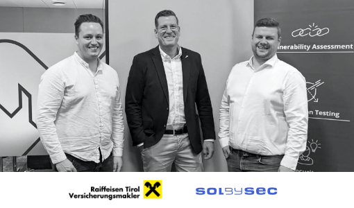 Kooperation Raiffeisen Tirol Versicherungsmakler GmbH & solbytech